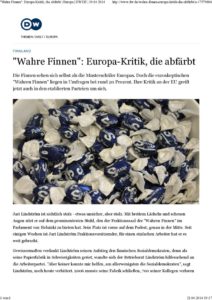 thumbnail of Kuball DW.de Wahre Finnen– Europa-Kritik, die abfärbt – Europa – DW.DE – 19.04